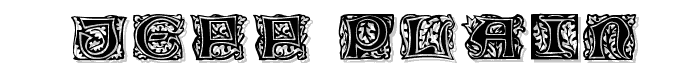 Jeff Plain font